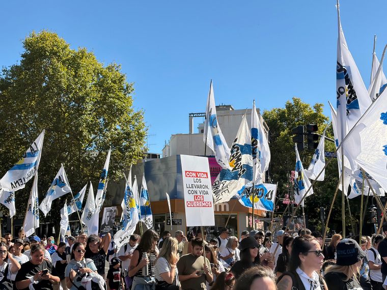 Marcha del 24 de marzo en Buenos Aires.