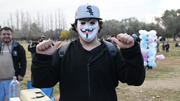 Luciano (16) se anotó para participar animado por sus amigos. Luciano (16) se anotó para participar animado por sus amigos.