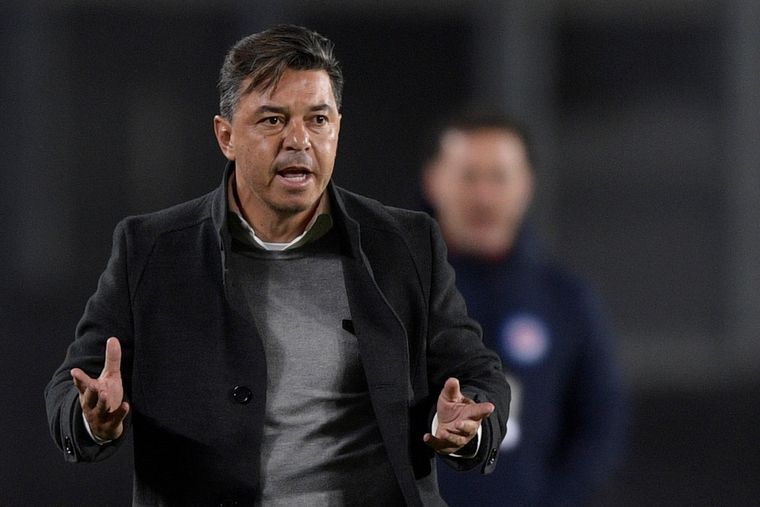 El Muñeco habló del VAR luego del escandaloso robo a Boca en la Bombonera Foto: EFE